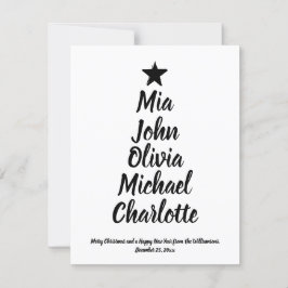 Weihnachtsbaum benutzerdefinierte Skriptfamilie Na