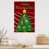 Weihnachtsbaum Bewahren Custom Foto Poster (Küche)