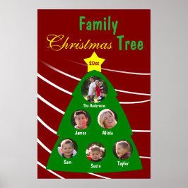 Weihnachtsbaum Bewahren Custom Foto Poster