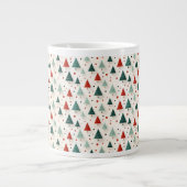 Weihnachtsbaum bezaubernd Jumbo-Tasse (Vorderseite)