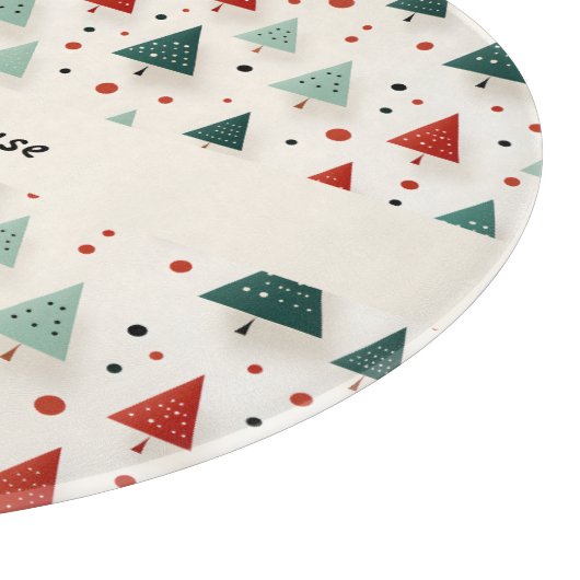 Weihnachtsbaum bezaubernd schneidebrett (Ecke)