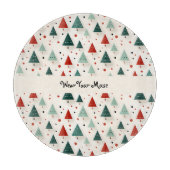 Weihnachtsbaum bezaubernd schneidebrett (Vorderseite)