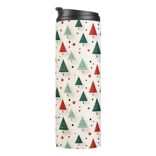 Weihnachtsbaum bezaubernd thermosbecher (Nach rechts gedreht)