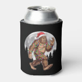 Weihnachtsbaum Bigfoot Weihnachten Lichter Xmas Sa Dosenkühler (Kanne Vorderseite)
