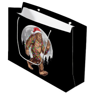 Weihnachtsbaum Bigfoot Weihnachten Lichter Xmas Sa Große Geschenktüte