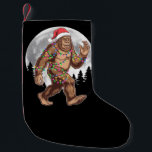 Weihnachtsbaum Bigfoot Weihnachten Lichter Xmas Sa Kleiner Weihnachtsstrumpf<br><div class="desc">Weihnachtsbaum Bigfoot Weihnachten Lichter Xmas Sasquatch</div>
