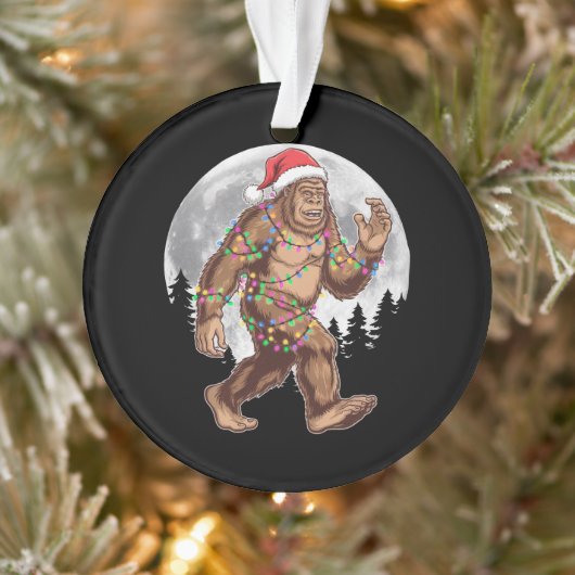 Weihnachtsbaum Bigfoot Weihnachten Lichter Xmas Sa Ornament (Baum)