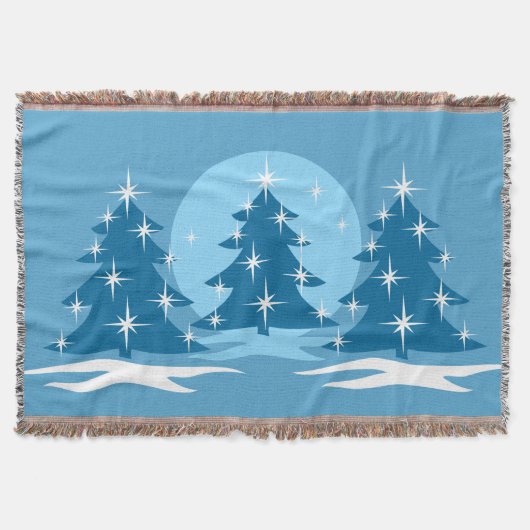 Weihnachtsbaum Blanket Blanket Blanket Holiday Thr Decke (Vorderseite)