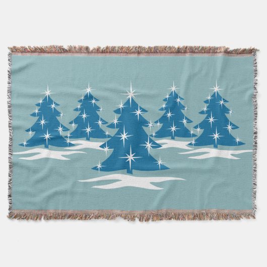 Weihnachtsbaum Blanket Blanket Blanket Holiday Thr Decke (Vorderseite)
