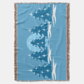 Weihnachtsbaum Blanket Blanket Blanket Holiday Thr Decke (Vorderseite Vertikal)