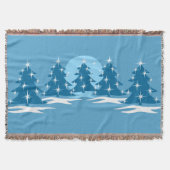 Weihnachtsbaum Blanket Blanket Blanket Holiday Thr Decke (Vorderseite)