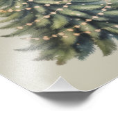Weihnachtsbaum Bow Coquette Xmas Fotodruck (Ecke)