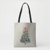 Weihnachtsbaum Bow Coquette Xmas Tasche (Vorderseite)
