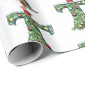 Weihnachtsbaum Brief T Weihnachten Geschenkpapier (Rolleneckpunkt)