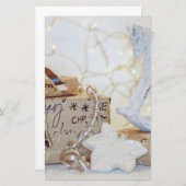 Weihnachtsbaum Briefpapier (Vorne/Hinten)