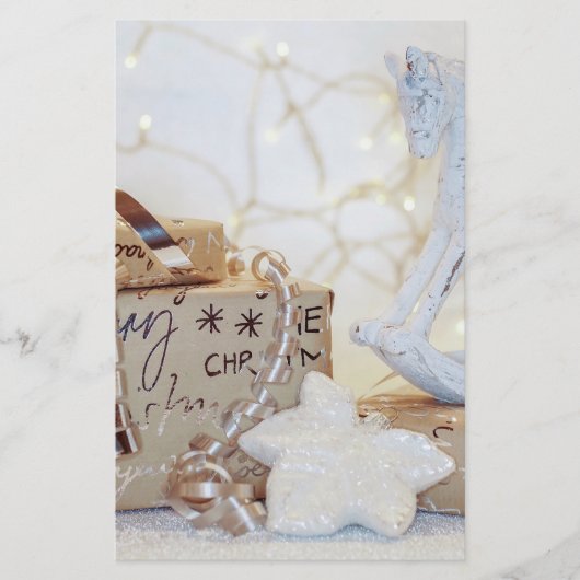 Weihnachtsbaum Briefpapier (Vorderseite)