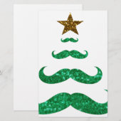 Weihnachtsbaum Briefpapier (Vorne/Hinten)