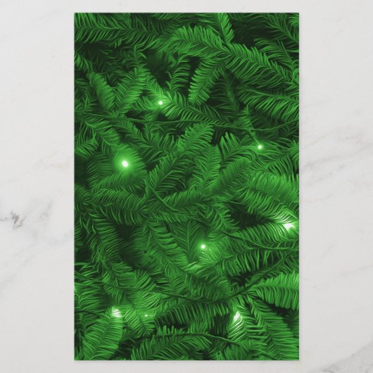 Weihnachtsbaum Briefpapier (Vorderseite)