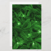 Weihnachtsbaum Briefpapier (Vorne/Hinten)