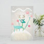 Weihnachtsbaum Briefpapier (Stehend Vorderseite)