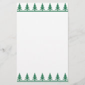 Weihnachtsbaum Briefpapier (Vorderseite)