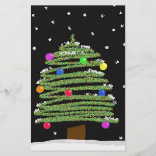 Weihnachtsbaum Briefpapier