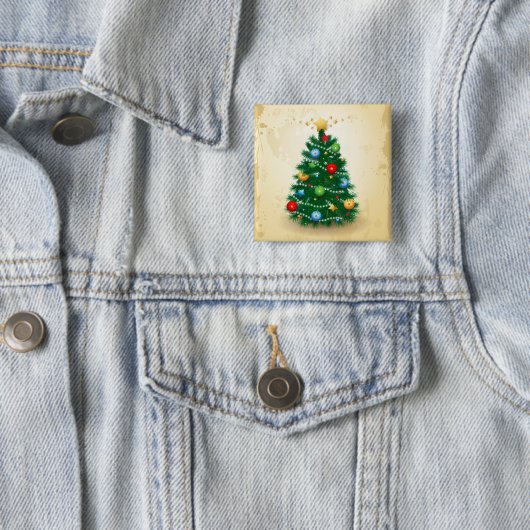 Weihnachtsbaum Button (Beispiel)
