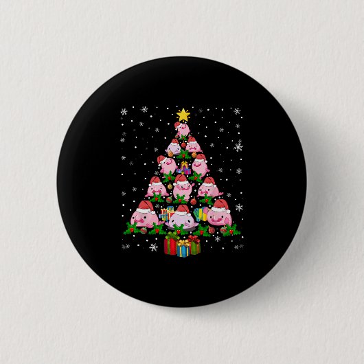 Weihnachtsbaum Button (Vorderseite)
