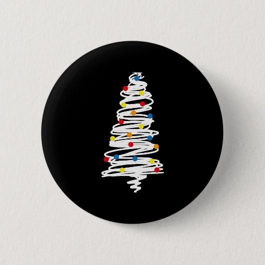 Weihnachtsbaum Button (Vorderseite)