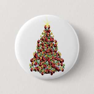 Weihnachtsbaum Button