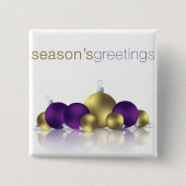Weihnachtsbaum Button (Vorderseite)