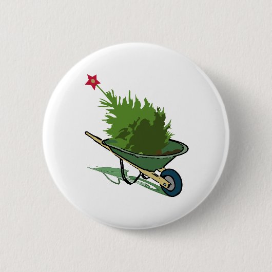 Weihnachtsbaum Button (Vorderseite)