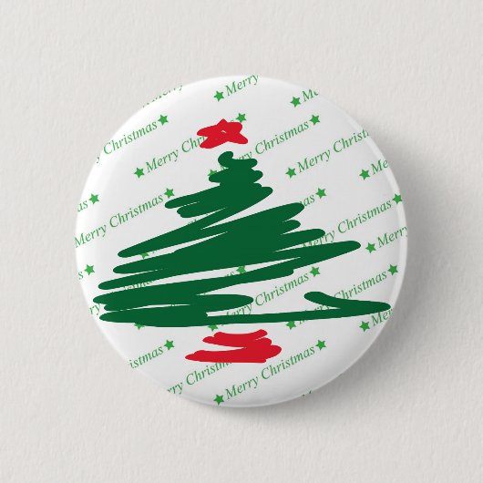 Weihnachtsbaum Button (Vorderseite)
