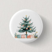 Weihnachtsbaum Button (Vorderseite)
