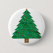 Weihnachtsbaum Button (Vorderseite)
