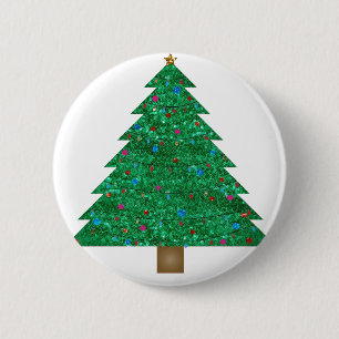 Weihnachtsbaum Button