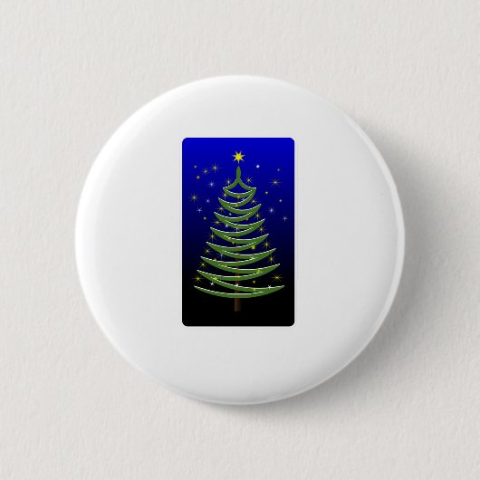 Weihnachtsbaum Button (Vorderseite)