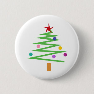 Weihnachtsbaum Button