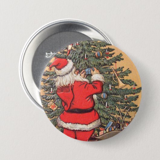 Weihnachtsbaum Button (Vorne & Hinten)