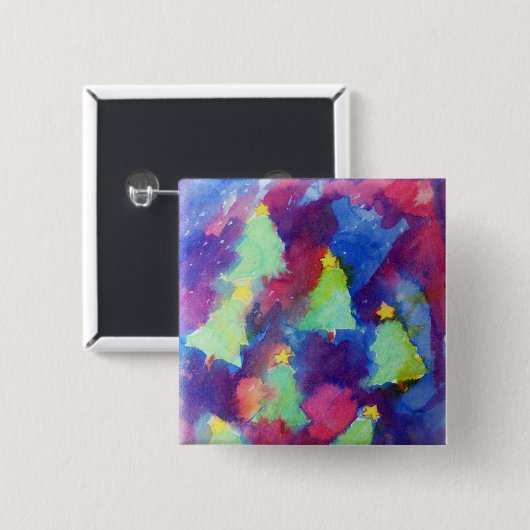 Weihnachtsbaum, Button (Vorne & Hinten)