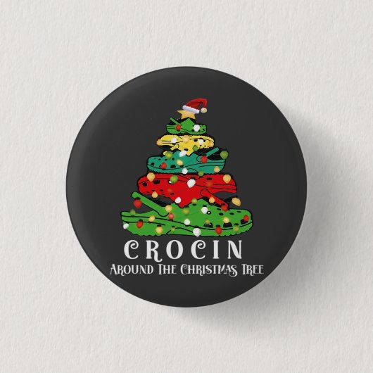 Weihnachtsbaum Button (Vorderseite)