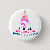 Weihnachtsbaum Button (Vorderseite)