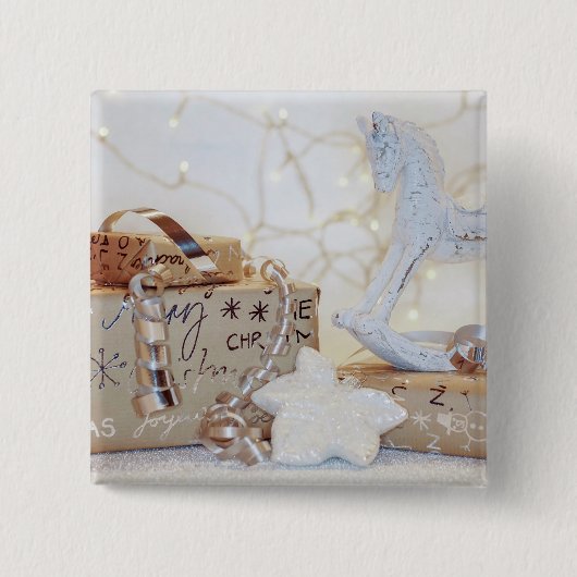 Weihnachtsbaum Button (Vorderseite)