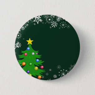 Weihnachtsbaum Button