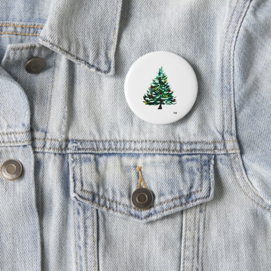 Weihnachtsbaum Button (Beispiel)