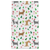 Weihnachtsbaum Cairn Terrier Dog Howliday Tree Kleine Geschenktüte (Vorderseite)