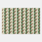 Weihnachtsbaum Calico Cat Ornaments Funny Geschenkpapier Set (Vorderseite 2)