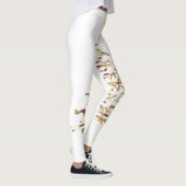 Weihnachtsbaum - Camouflage drucken Weihnachtsgesc Leggings (Rechts)