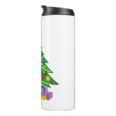 Weihnachtsbaum-Cartoon-Konzepte Thermosbecher (Nach rechts gedreht)