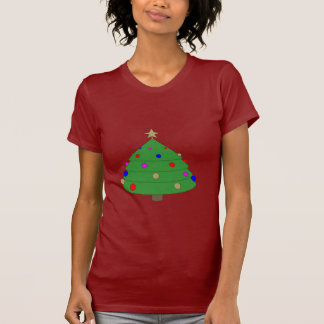 Weihnachtsbaum-Cartoon T-Shirt